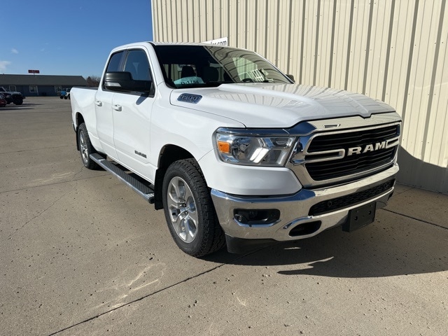 Used 2021 RAM Ram 1500 Pickup Big Horn/Lone Star with VIN 1C6SRFBT9MN592247 for sale in Watertown, SD