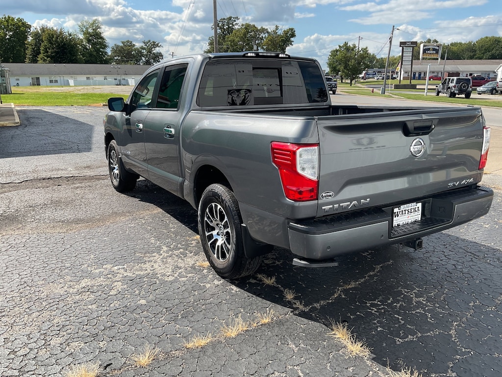 Used 2021 Nissan Titan SV 4x4 Crew Cab SV
