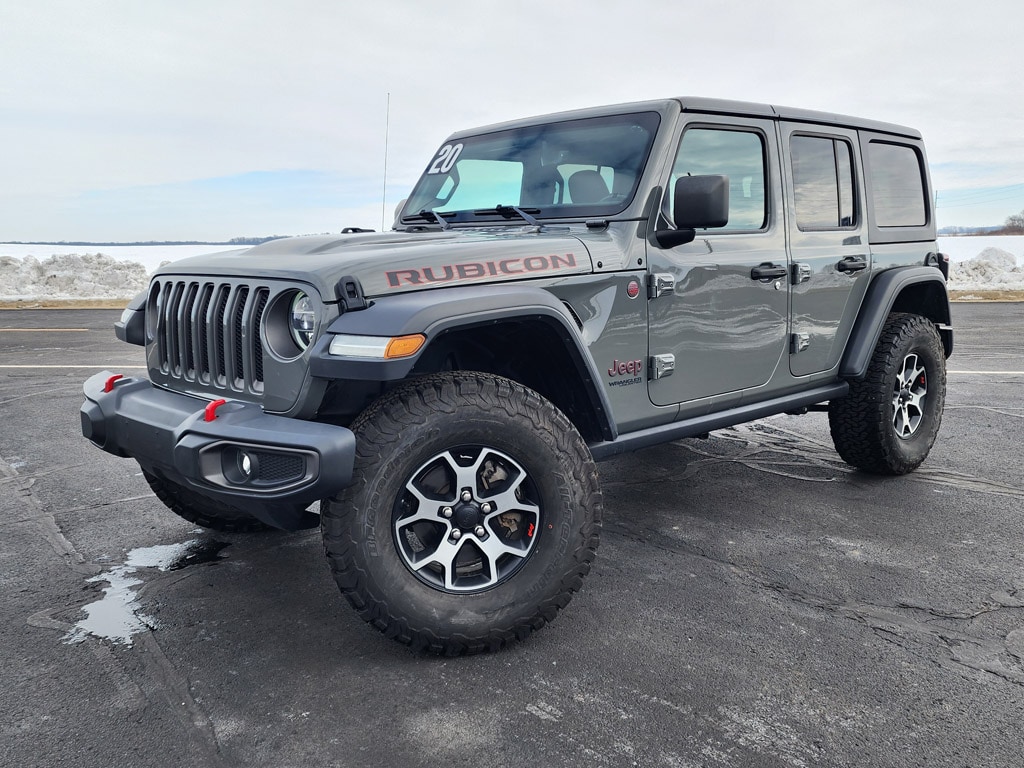 Sting-Gray Clearcoat 2020 Jeep Wrangler Unlimited Rubicon 4WD SUV / Crossover Four-Wheel Drive 6-Speed Manual