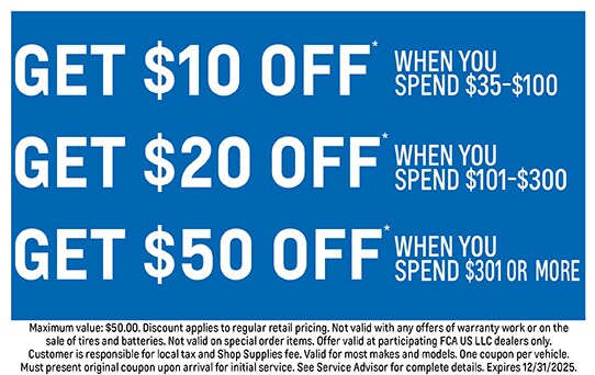 Get $10/$20/$50 OFF