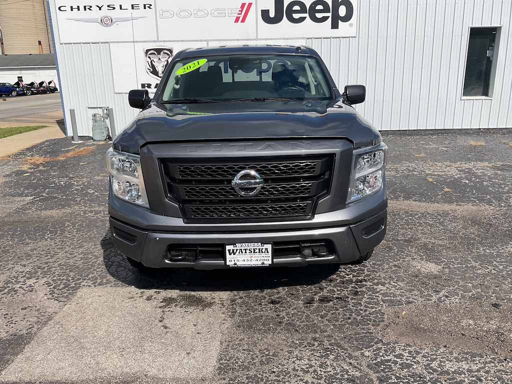 Used 2021 Nissan Titan SV 4x4 Crew Cab SV