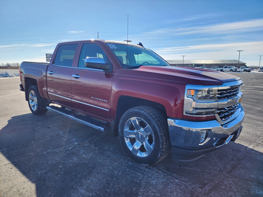 Used 2018 Chevrolet Silverado LTZ Crew Cab