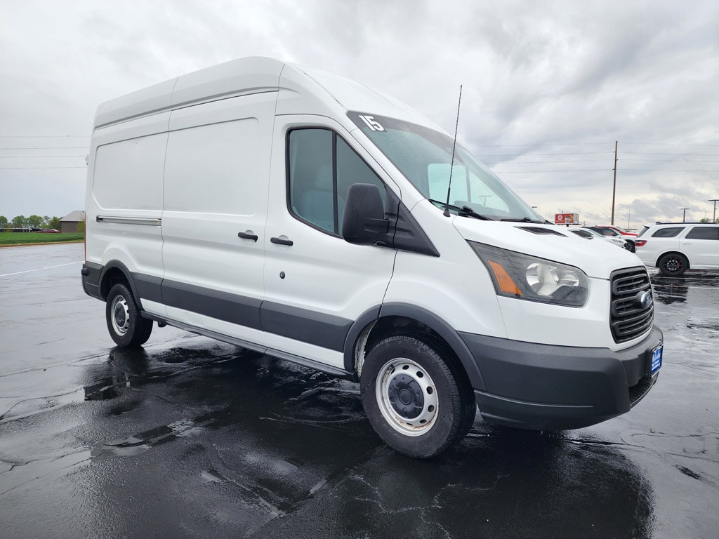 Used 2015 Ford Transit-250 148 WB High Roof Cargo Cargo Van
