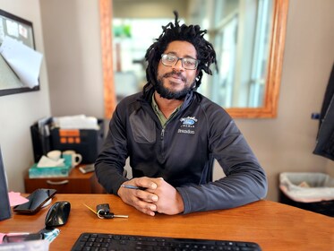 Staff member Brandon Woods from ID_de0c54ee61aa