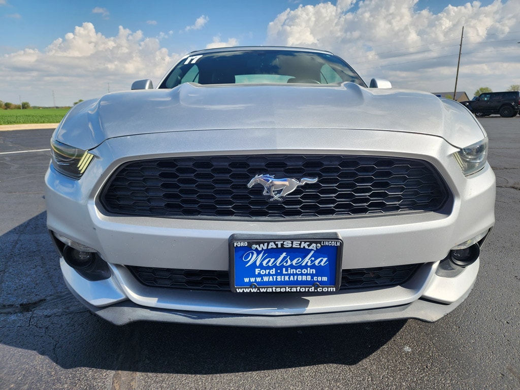 Used 2017 Ford Mustang EcoBoost Premium with VIN 1FATP8UH3H5204626 for sale in Watseka, IL