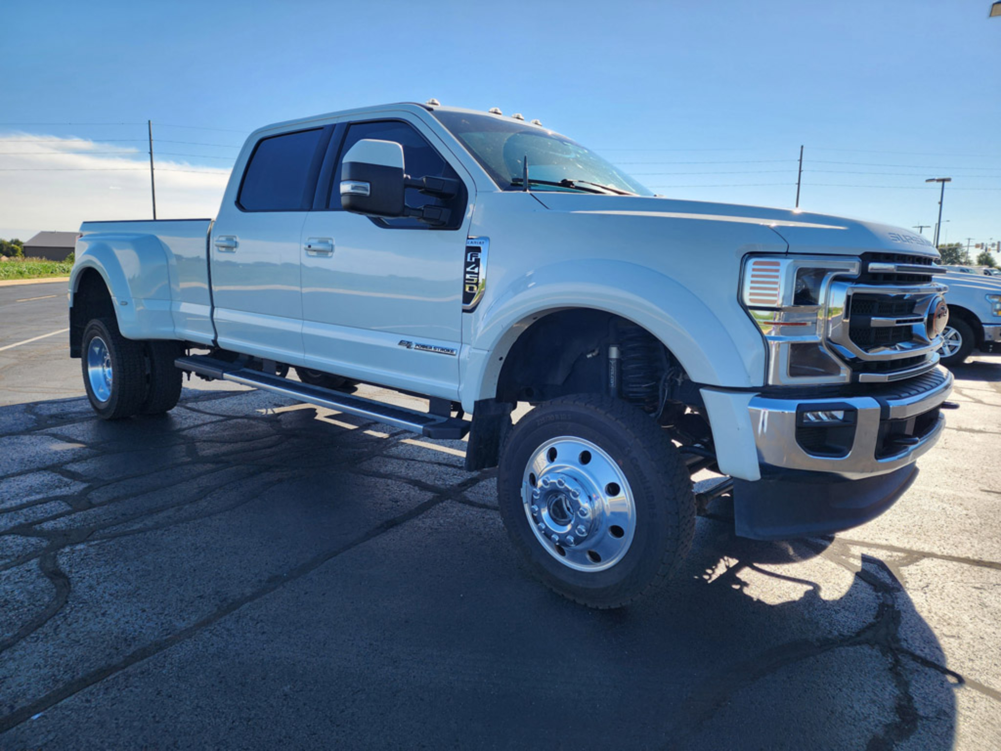 Used 2022 Ford F-450 Lariat DRW Crew Cab Long Bed Truck