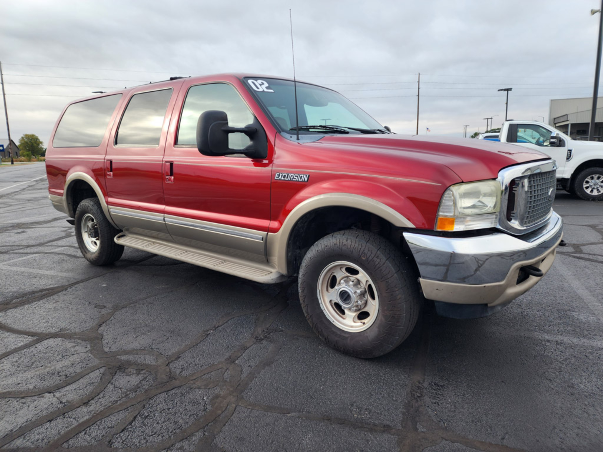 Used 2002 Ford Excursion Limited with VIN 1FMNU43S72EB99449 for sale in Watseka, IL