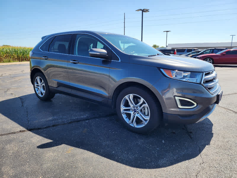 Used 2016 Ford Edge Titanium with VIN 2FMPK4K87GBB77233 for sale in Watseka, IL