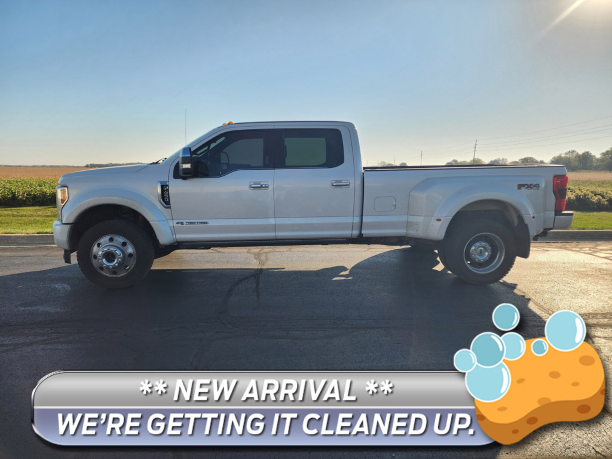 2017 Ford F-450 Platinum DRW Crew Cab Long Bed Truck