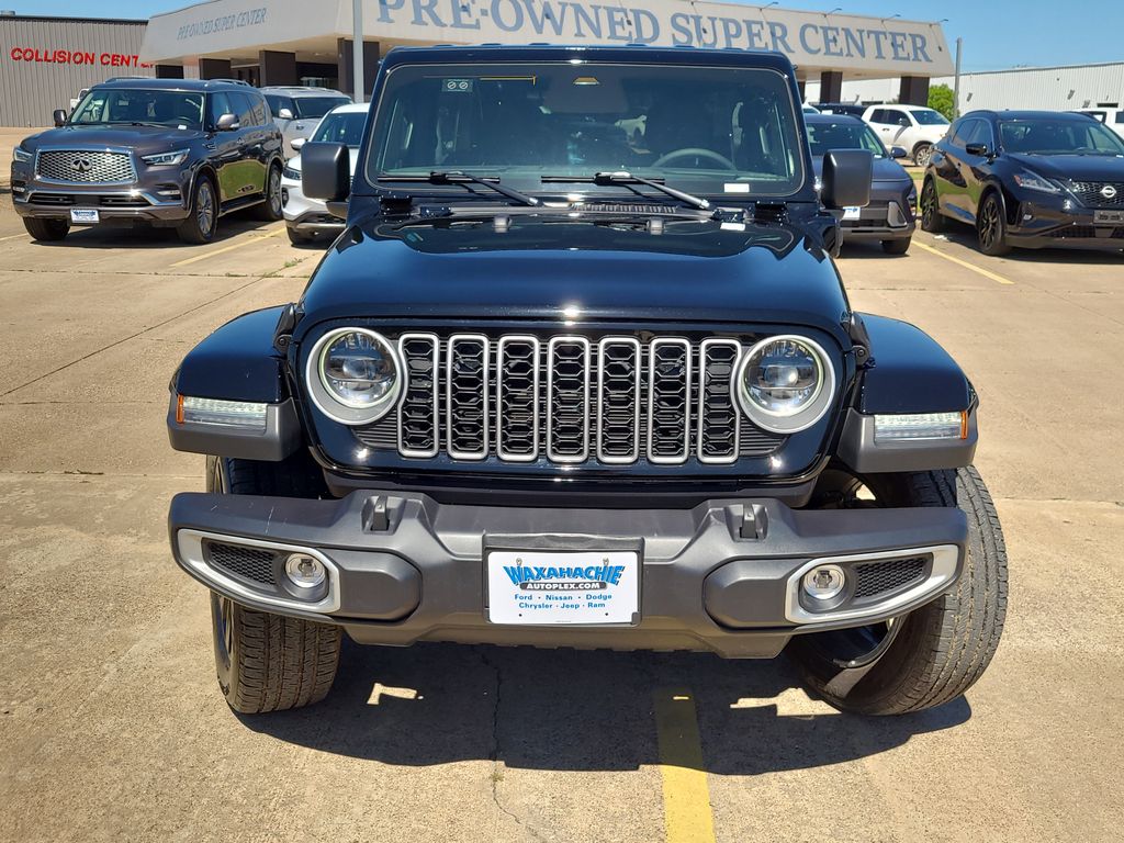 Used 2025 Jeep Wrangler 4xe Sahara 4XE with VIN 1C4RJXP68SW600997 for sale in Waxahachie, TX