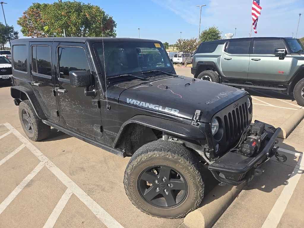 Used 2017 Jeep Wrangler Unlimited Big Bear with VIN 1C4HJWDG8HL665877 for sale in Waxahachie, TX
