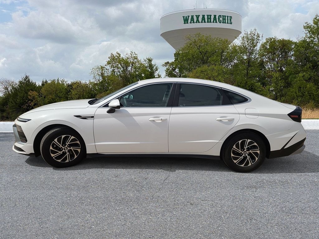 Certified 2026 Hyundai Sonata Hybrid Blue Sedan