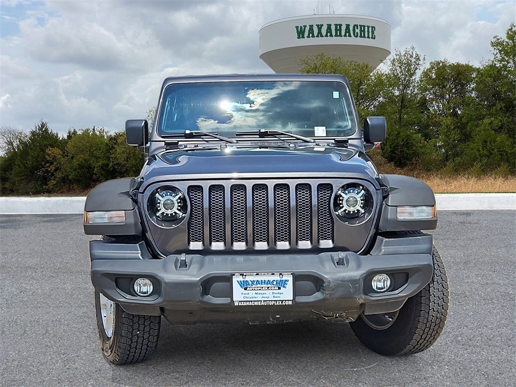 Used 2021 Jeep Wrangler Unlimited Sport S with VIN 1C4HJXDN5MW655126 for sale in Waxahachie, TX