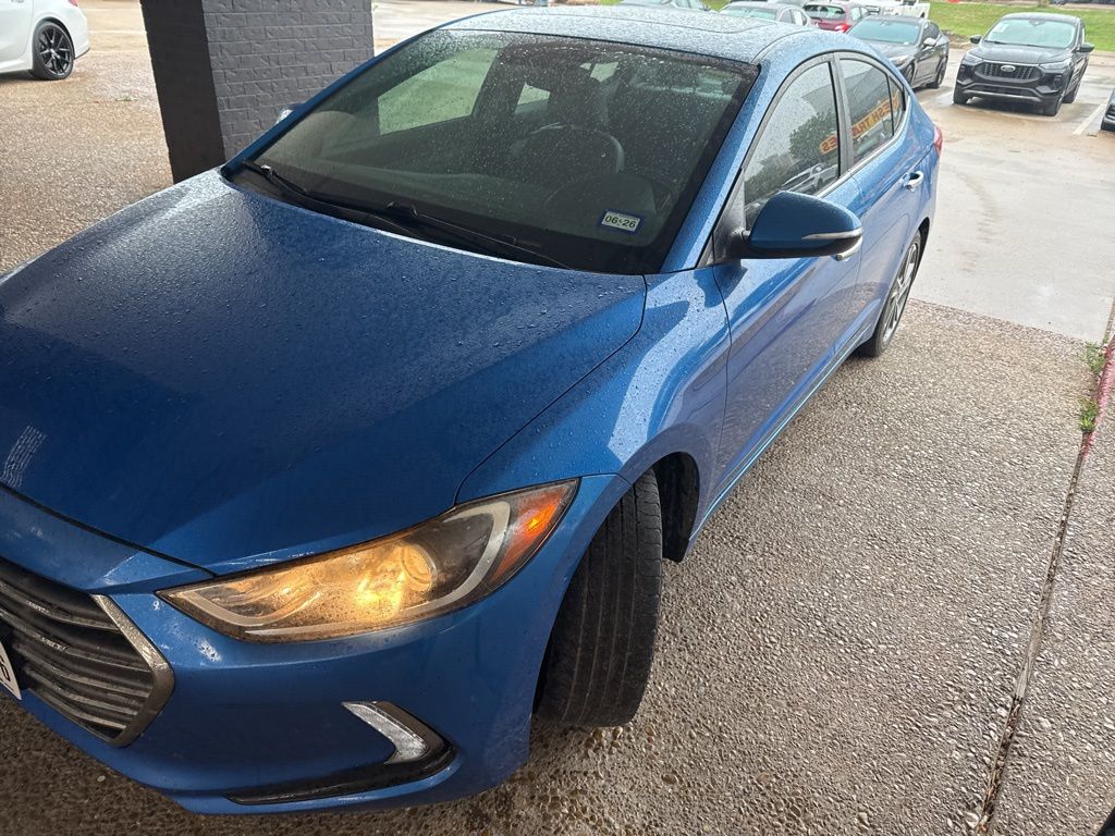 Used 2017 Hyundai Elantra Limited with VIN KMHD84LF5HU120796 for sale in Waxahachie, TX
