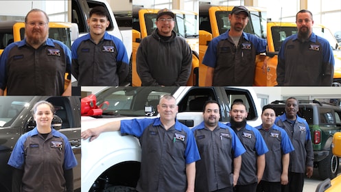 Staff member Ford Service Technicians from ID_c0389eeb17e2