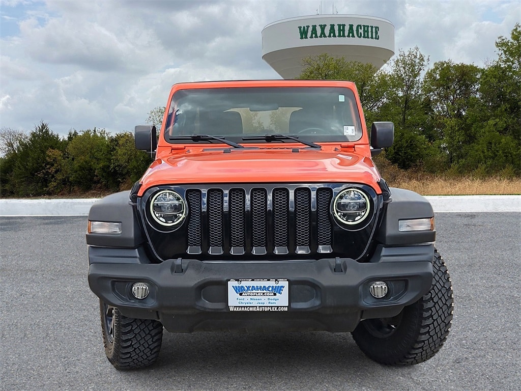 Used 2020 Jeep Wrangler Unlimited Willys with VIN 1C4HJXDN4LW194788 for sale in Waxahachie, TX