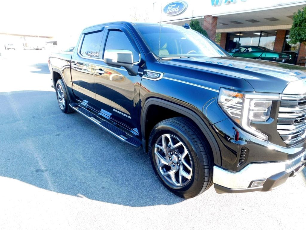 Used 2023 GMC Sierra 1500 SLT with VIN 3GTUUDEL3PG149797 for sale in Hawkinsville, GA