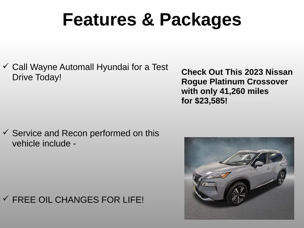 Used 2023 Nissan Rogue Platinum SUV