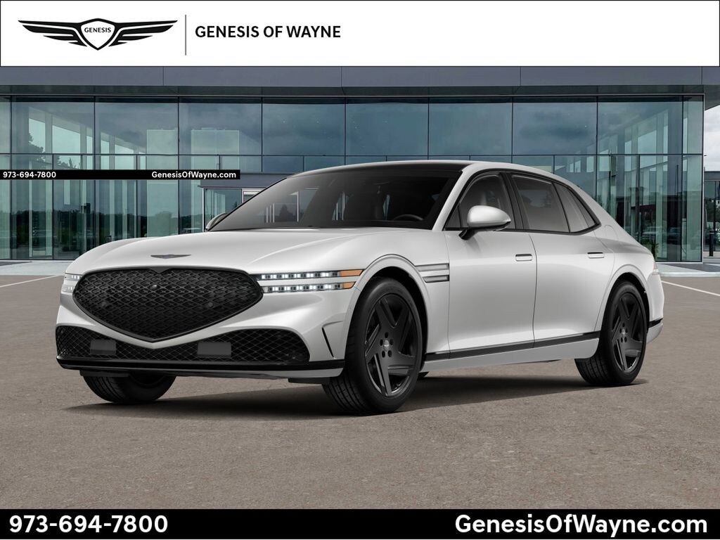 New 2026 Genesis G90 3.5T e-SC Prestige Black Sedan