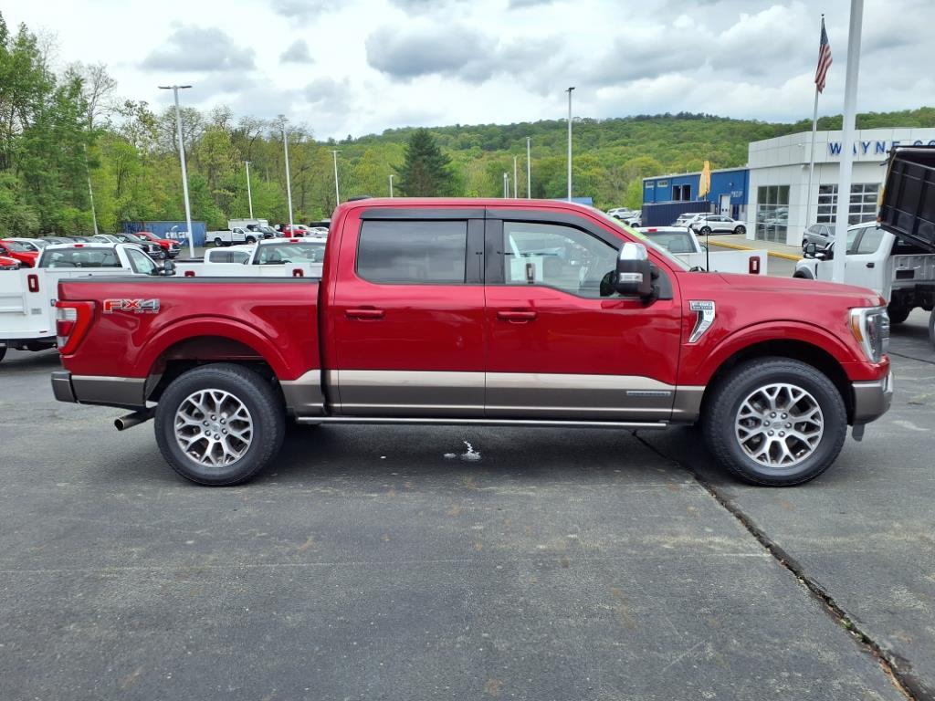 Certified 2022 Ford F-150 King Ranch with VIN 1FTFW1ED8NFB00989 for sale in Honesdale, PA