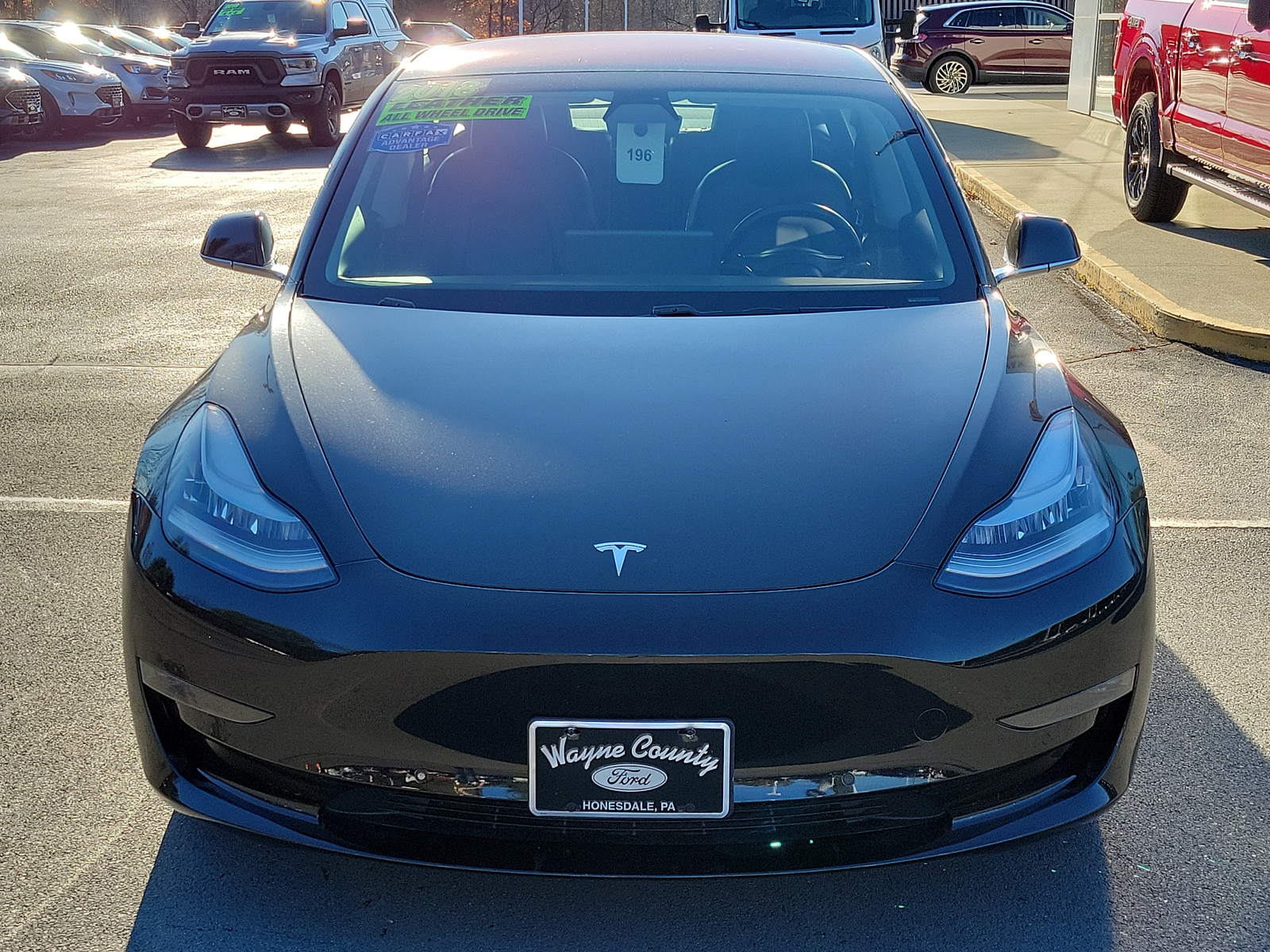 Used 2018 Tesla Model 3 AWD with VIN 5YJ3E1EB5JF182165 for sale in Honesdale, PA
