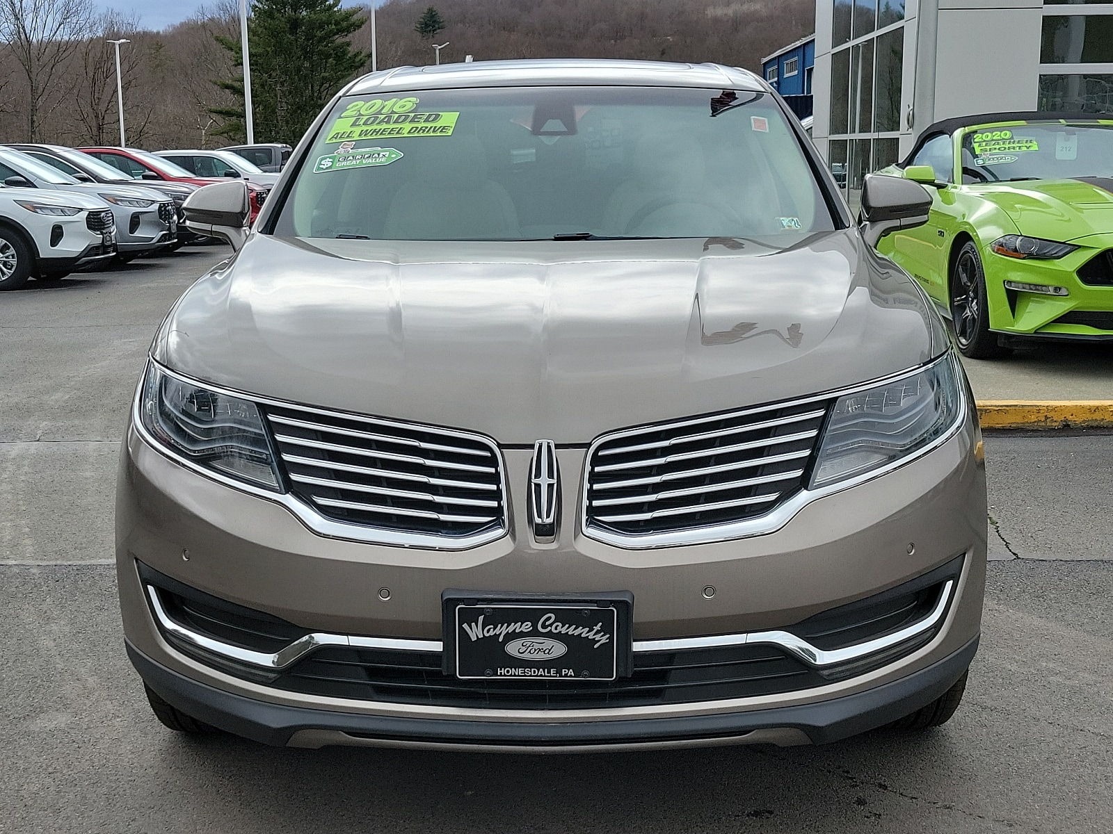 Used 2016 Lincoln MKX Reserve with VIN 2LMTJ8LR4GBL60352 for sale in Honesdale, PA