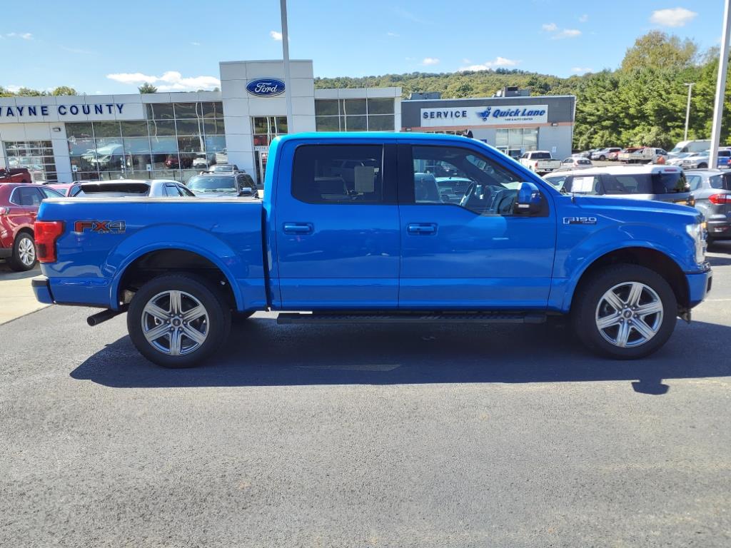 Used 2019 Ford F-150 Lariat with VIN 1FTEW1E47KFA50190 for sale in Honesdale, PA