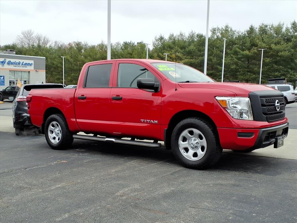 Used 2021 Nissan Titan S 4x4 S Crew Cab