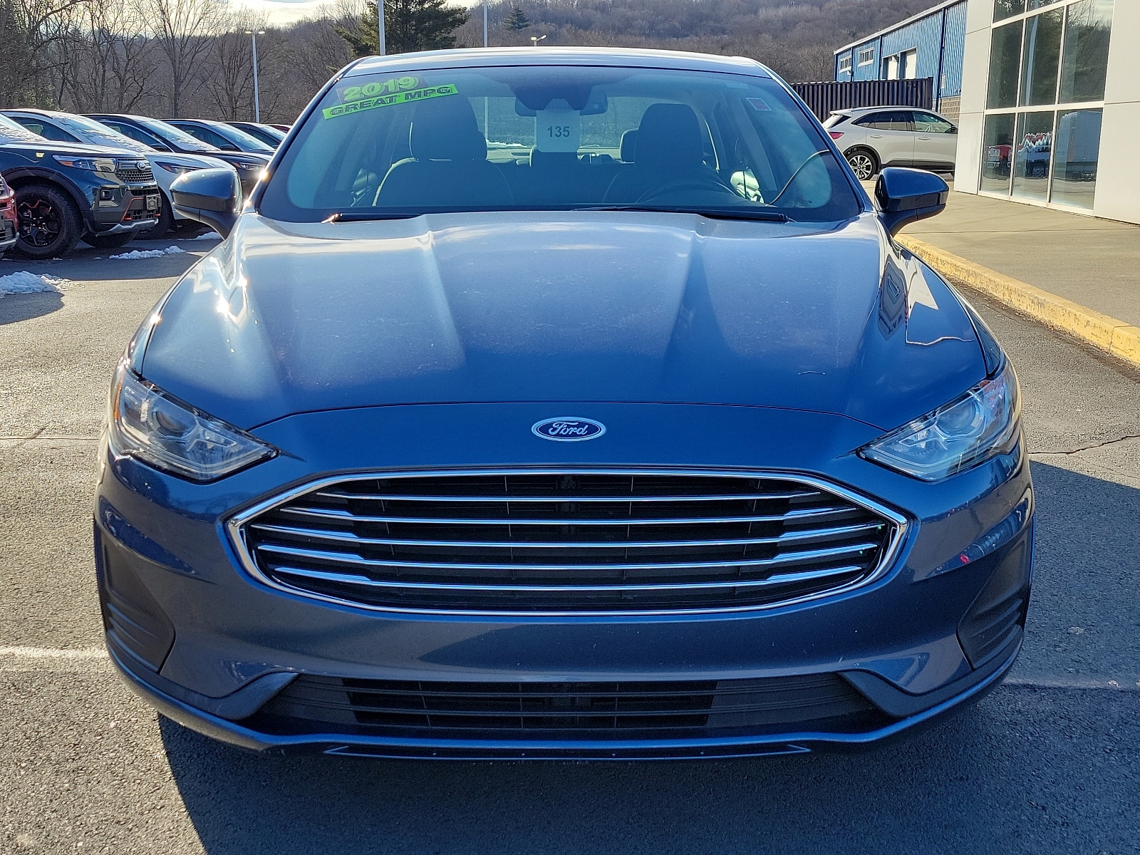 Certified 2019 Ford Fusion Hybrid SE with VIN 3FA6P0LU4KR266909 for sale in Honesdale, PA