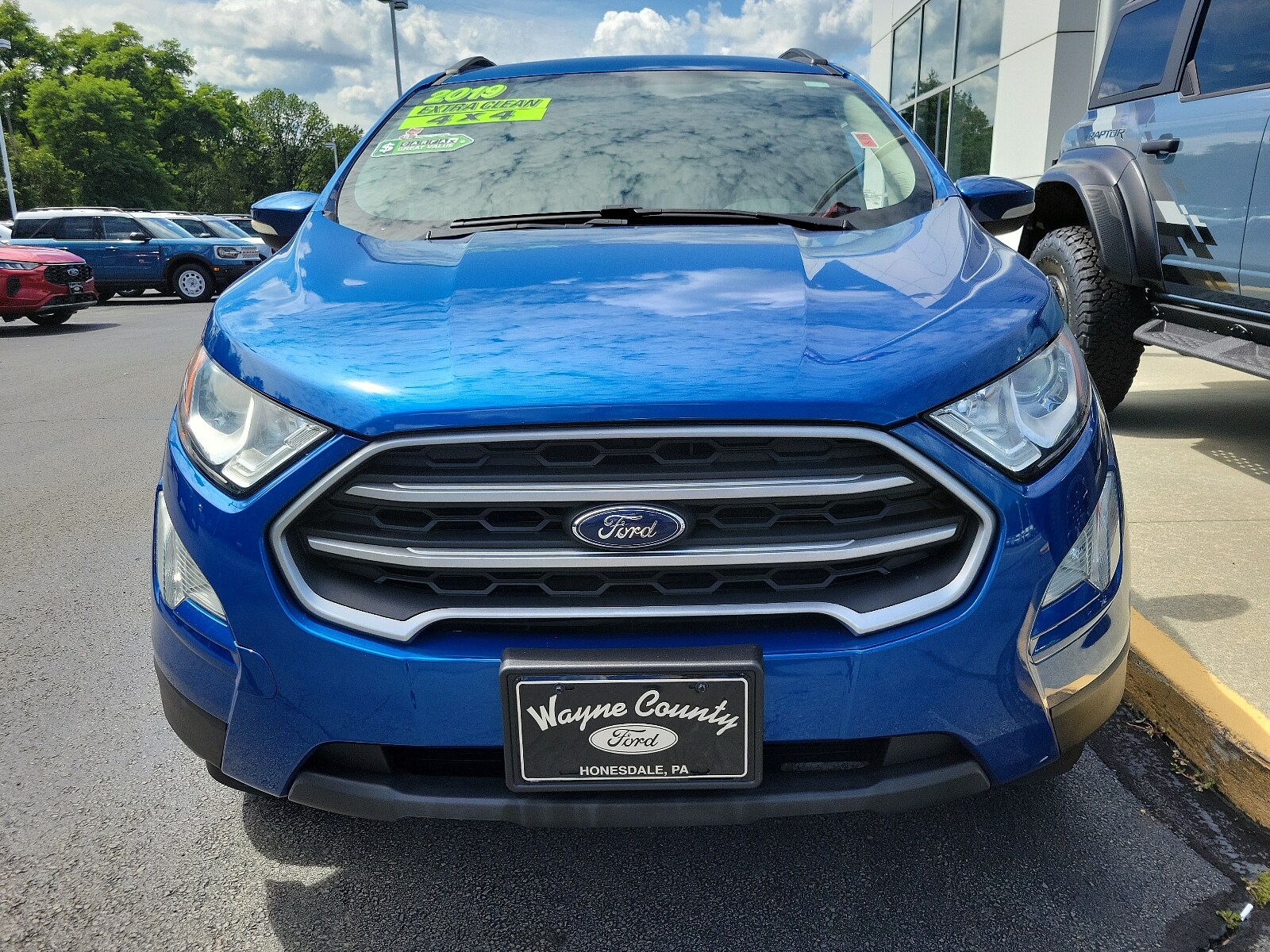Used 2019 Ford Ecosport SE with VIN MAJ6S3GL5KC303689 for sale in Honesdale, PA