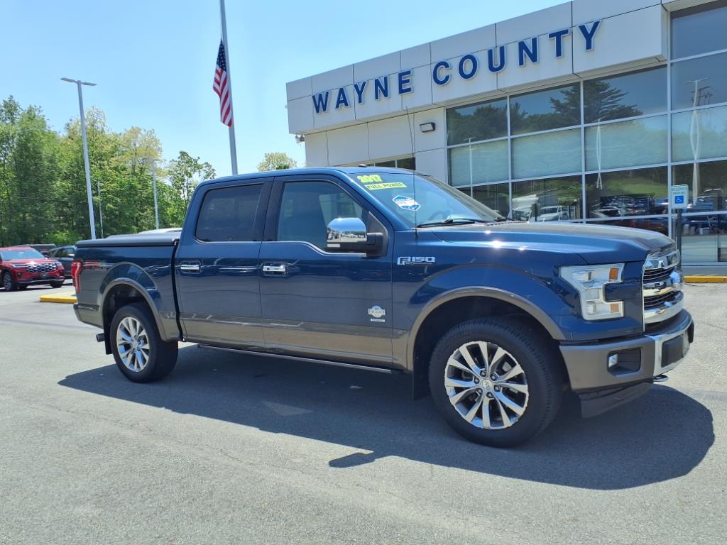 Used 2017 Ford F-150 King Ranch with VIN 1FTEW1EG6HFA69283 for sale in Honesdale, PA