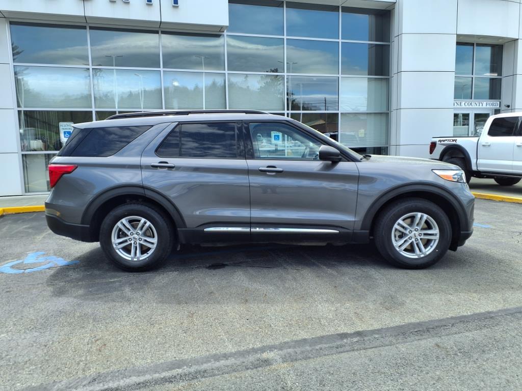 Certified 2022 Ford Explorer XLT with VIN 1FMSK8DH3NGA21596 for sale in Honesdale, PA