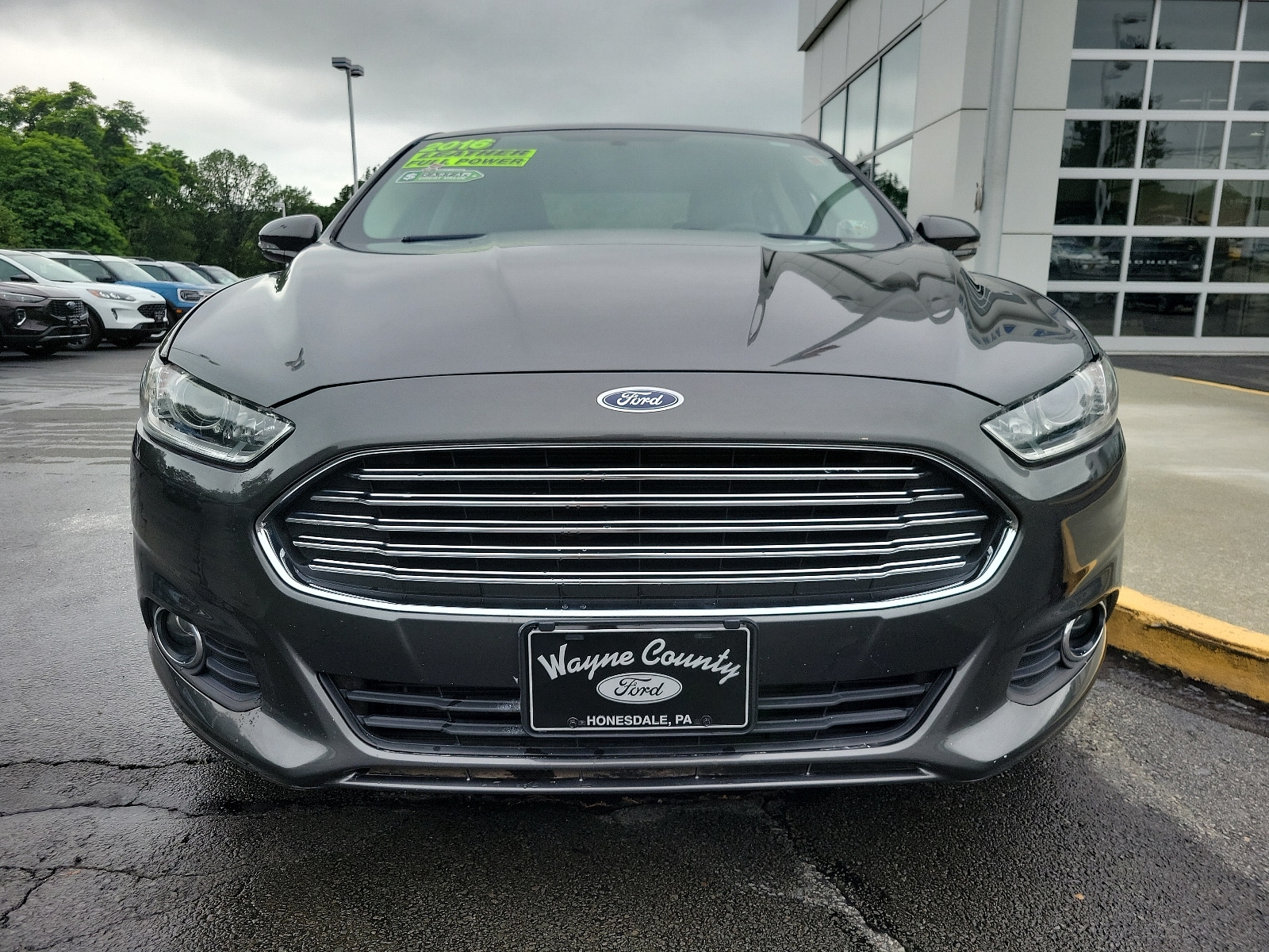Used 2016 Ford Fusion SE with VIN 1FA6P0HD1G5126092 for sale in Honesdale, PA