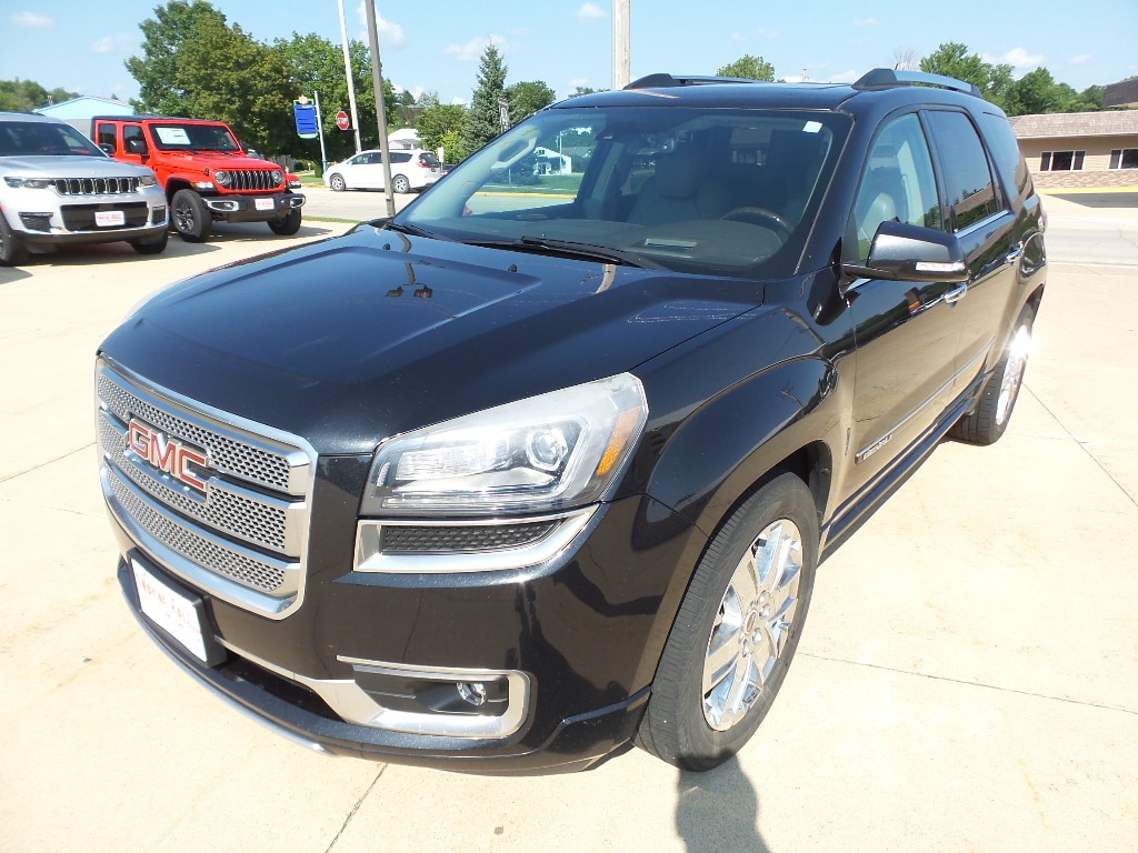 Used 2015 GMC Acadia Denali with VIN 1GKKVTKD1FJ188031 for sale in Anamosa, IA