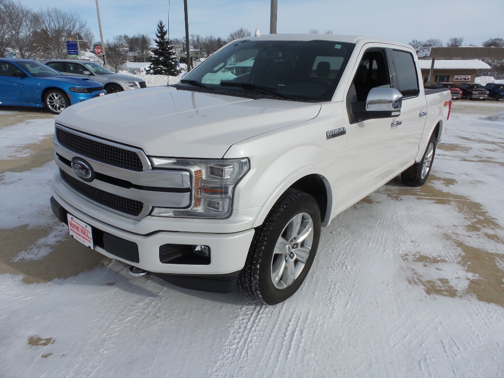 Used 2018 Ford F-150 Platinum with VIN 1FTEW1EG0JFC25288 for sale in Anamosa, IA