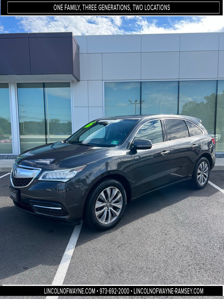 Used 2016 Acura MDX Technology Package with VIN 5FRYD4H49GB008601 for sale in Wayne, NJ