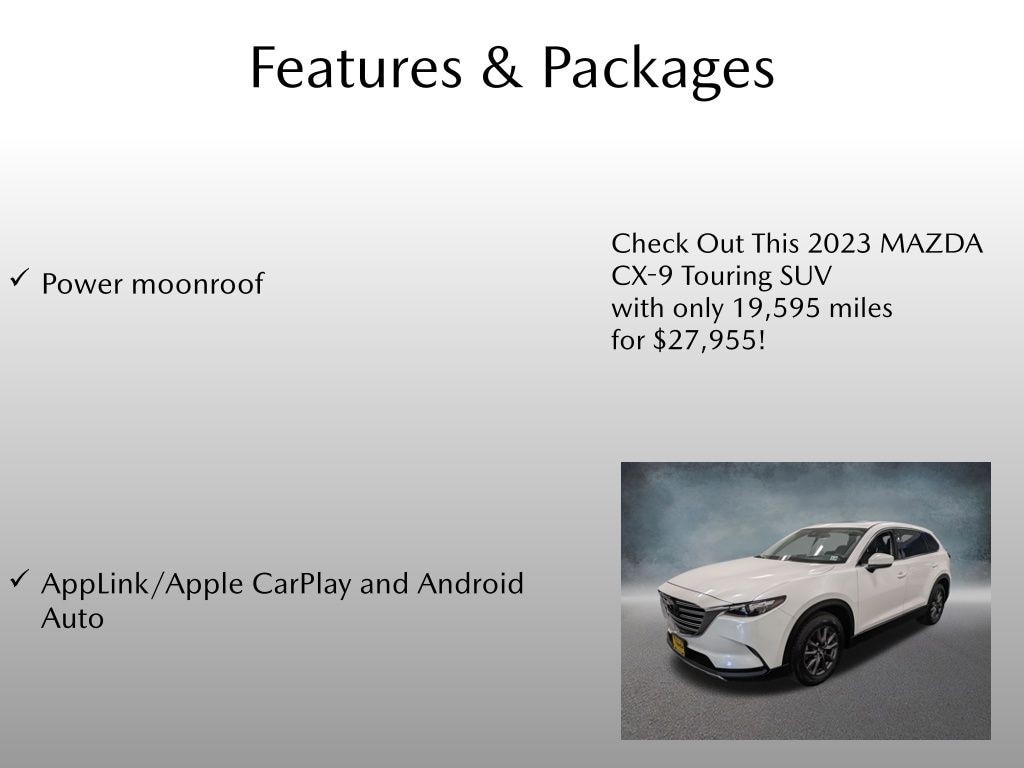 Certified 2023 Mazda CX-9 Touring SUV