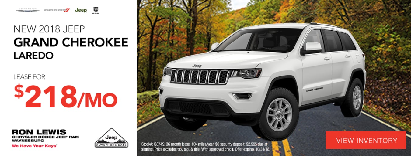 Ron Lewis Chrysler Dodge Jeep RAM Dealership in Waynesburg