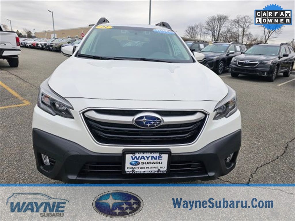 Used 2021 Subaru Outback Premium with VIN 4S4BTADC7M3149077 for sale in Pompton Plains, NJ