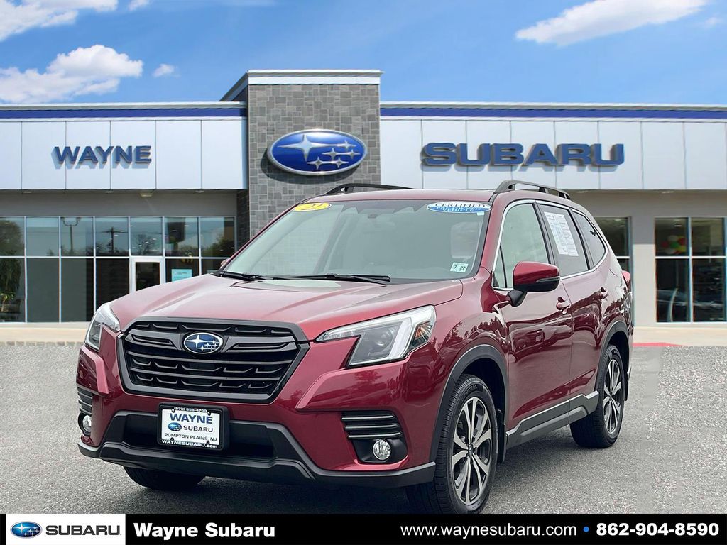 Certified 2022 Subaru Forester Limited with VIN JF2SKAPC6NH468592 for sale in Pompton Plains, NJ