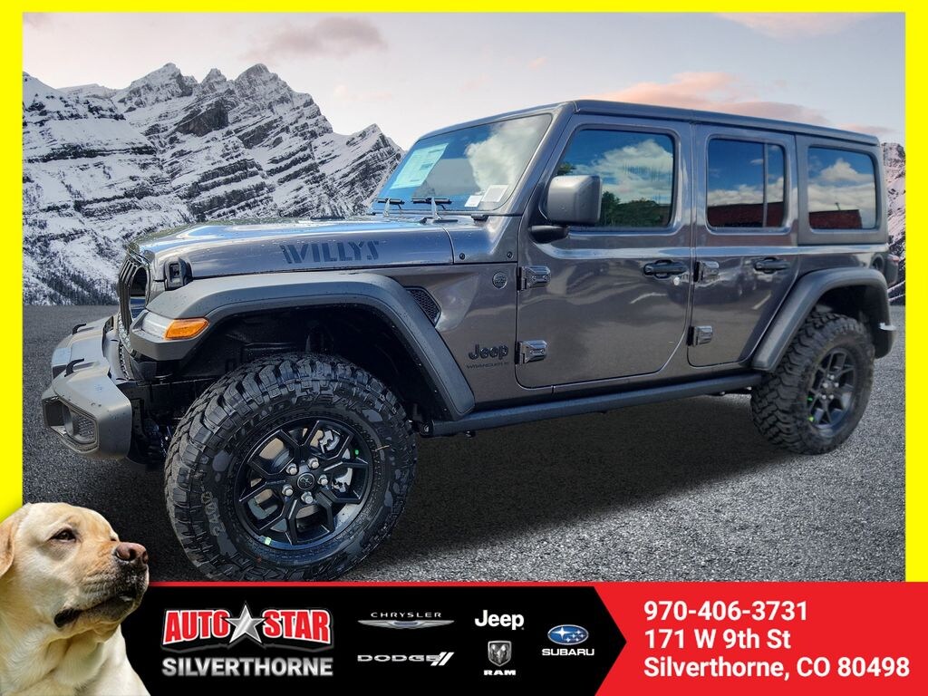 New 2025 Jeep Wrangler Willys SUV