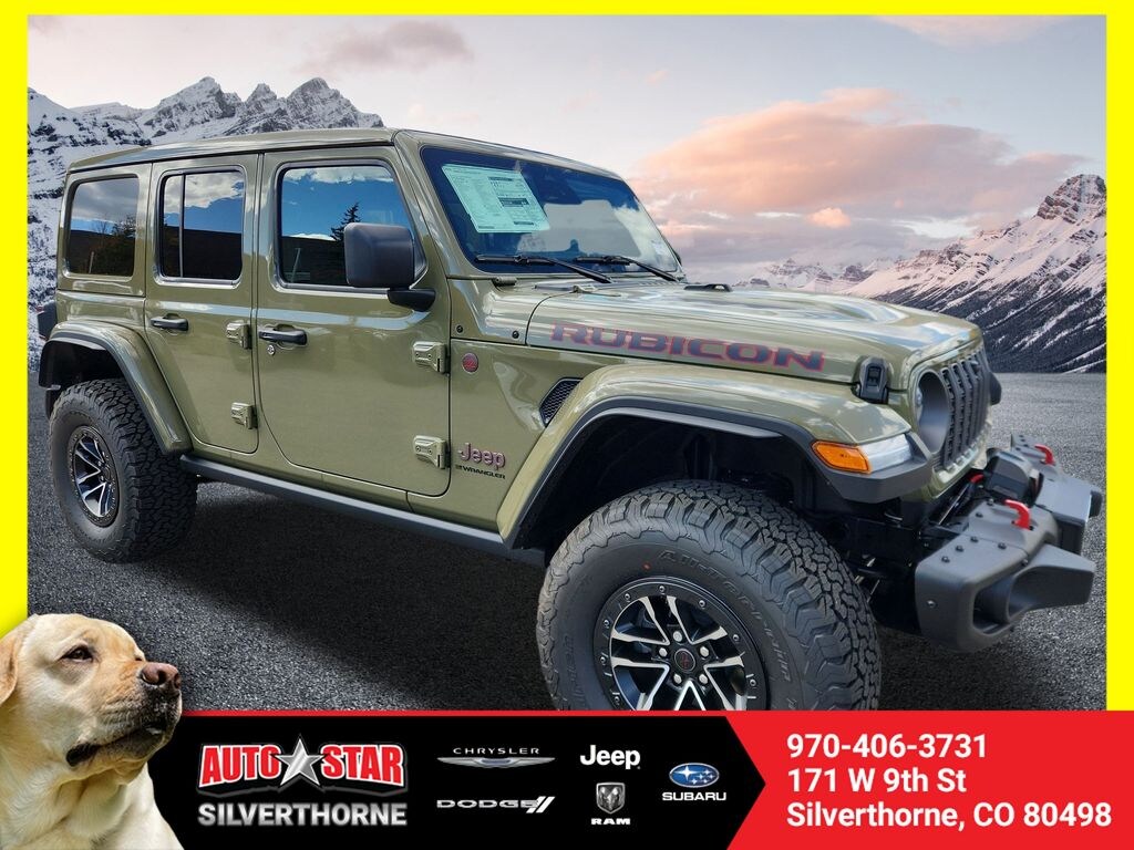 New 2025 Jeep Wrangler Rubicon X SUV