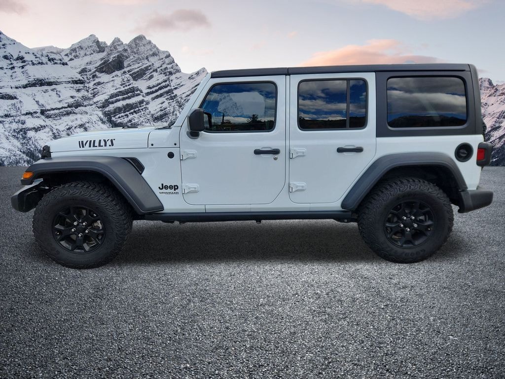 Used 2020 Jeep Wrangler Unlimited Willys SUV