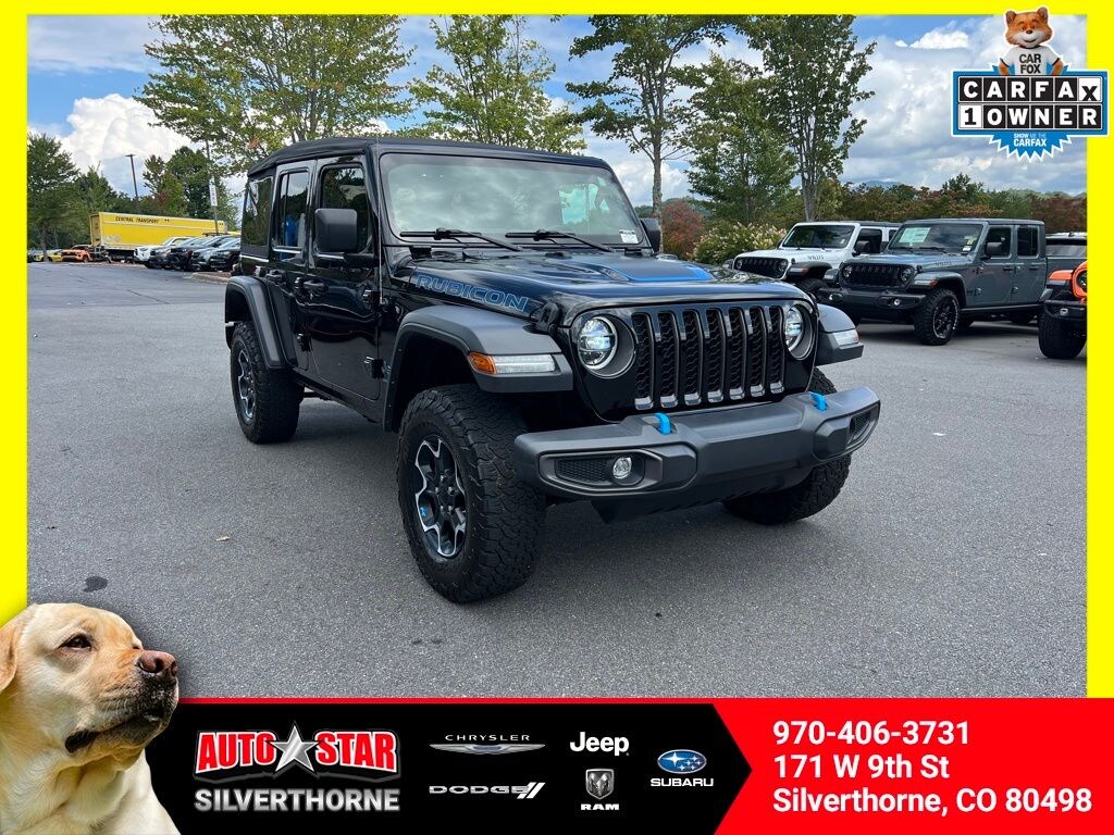 Used 2022 Jeep Wrangler Unlimited Rubicon 4xe SUV
