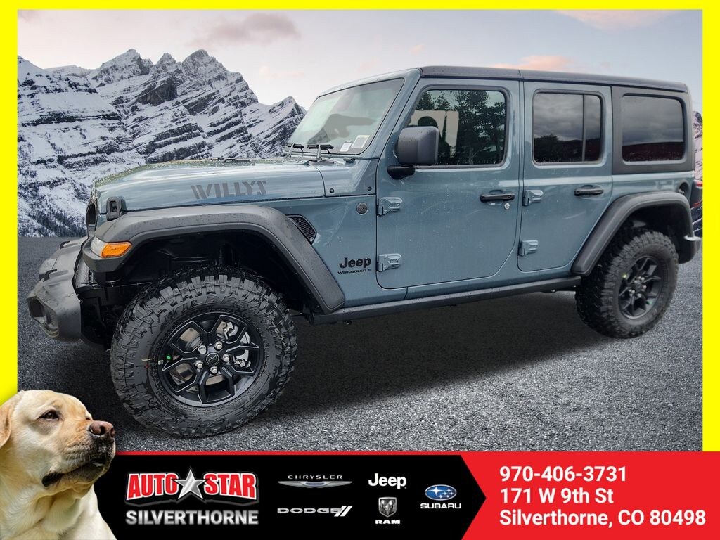 New 2025 Jeep Wrangler Willys SUV