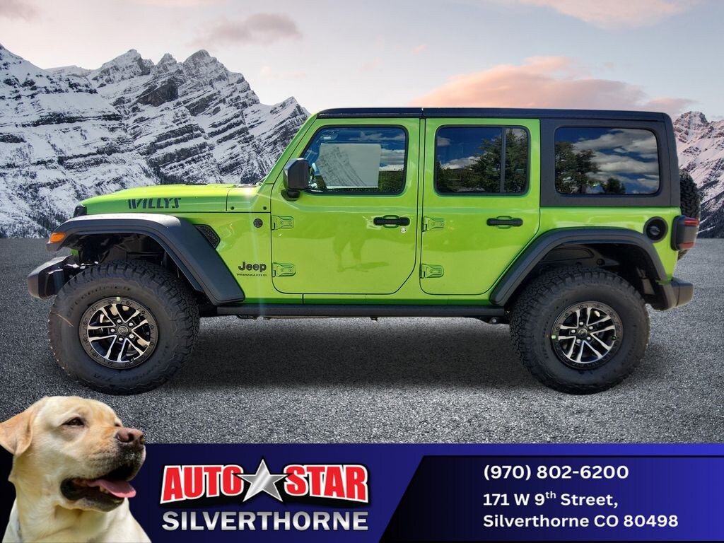 New 2025 Jeep Wrangler Willys SUV