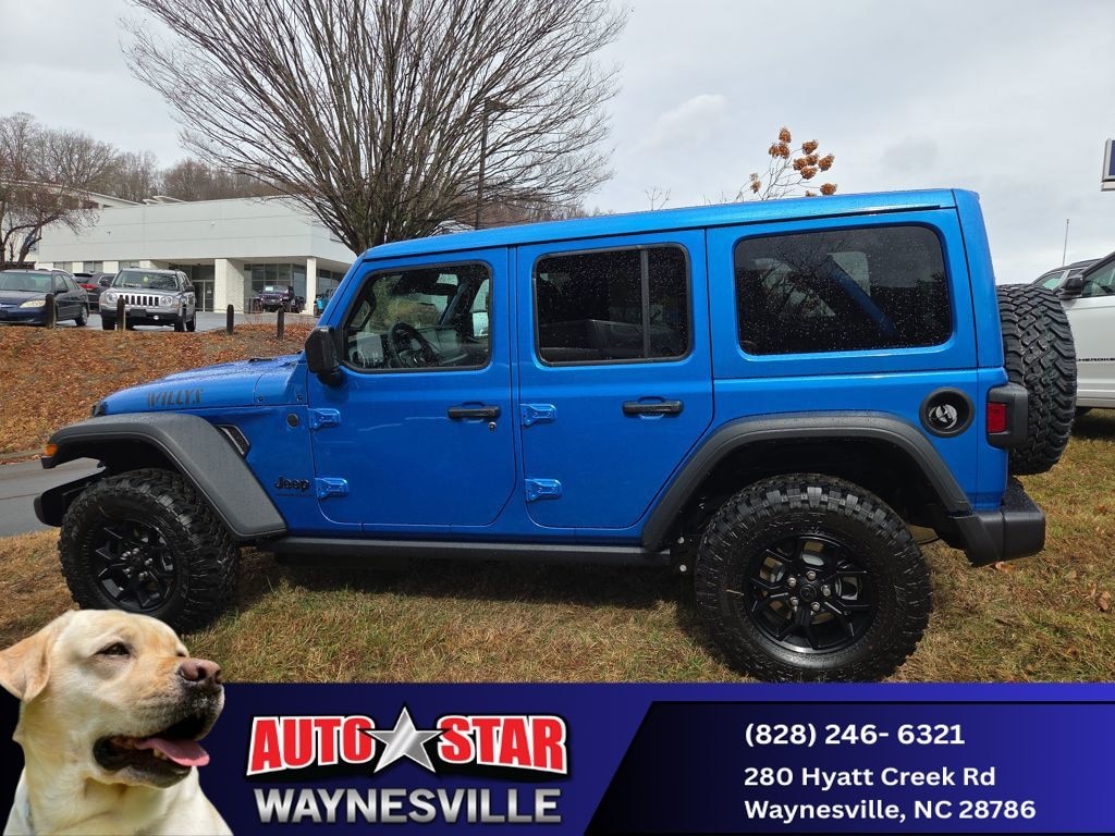 New 2026 Jeep Wrangler Willys Sport Utility