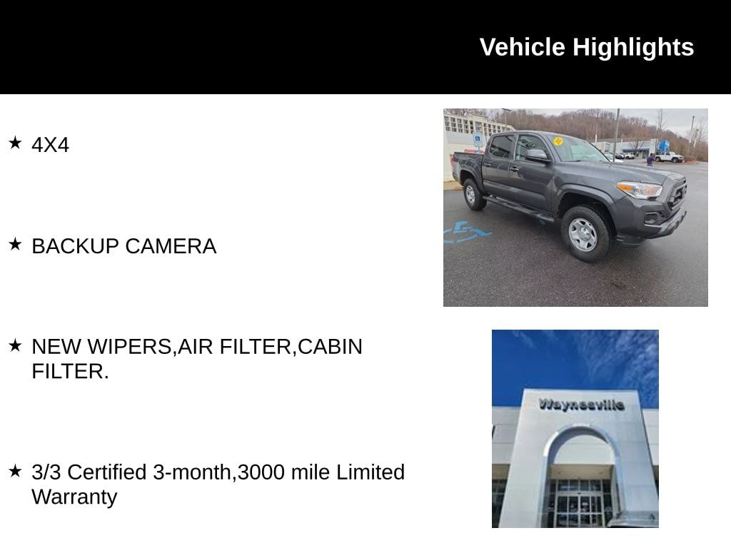 Used 2022 Toyota Tacoma SR5 Truck