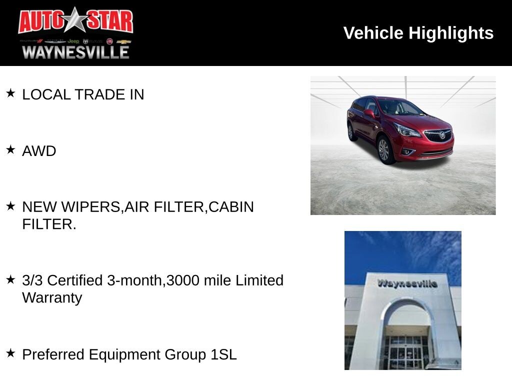 Used 2020 Buick Envision Essence SUV