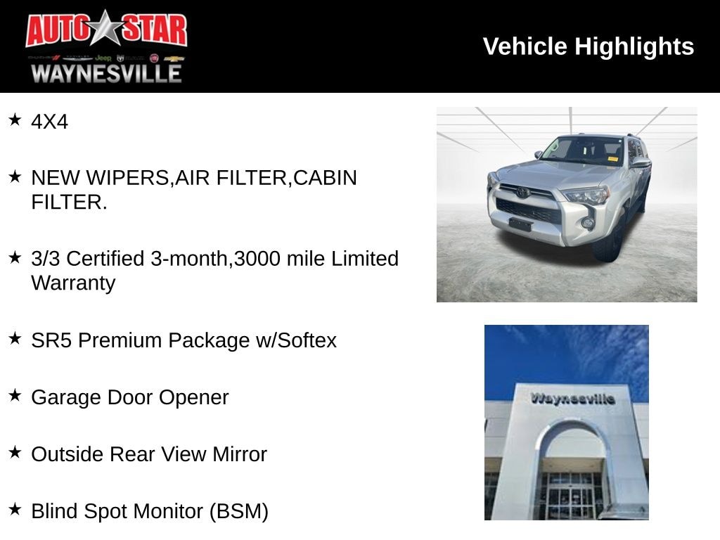 Used 2022 Toyota 4Runner SR5 Premium SUV